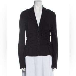 Prada Rouched Corset Blazer